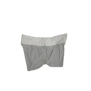 Athleta Activewear Gray White Athletic Gym Running Shorts Size Medium thumbnail 3