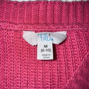 Time & Tru Pink cardigan thumbnail 2