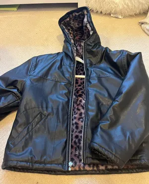 Leather Cheetah Jacket Multi thumbnail 1
