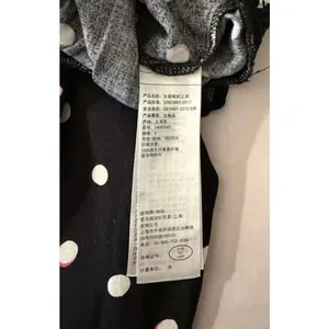 NWT Abercrombie Smocked Waist Polka Dot Blouse sz. S thumbnail 10