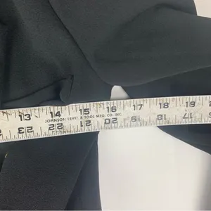 Aqua size small Black Blazer suit jacket women's Gold Buttons business professio thumbnail 8