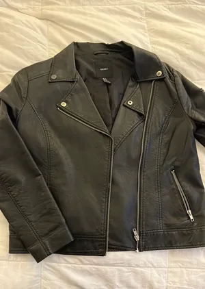 Forever 21 Black Leather Jacket thumbnail 1