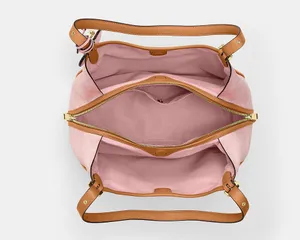 NWT COACH Erin Shoulder Bag In Signature Canvas With Charms CEL13 in powder pink thumbnail 9