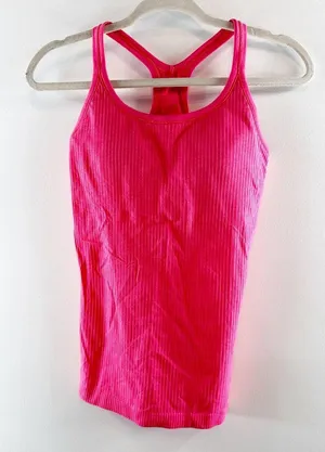 Lululemon Ebb to Street Ribbed Racerback Tank Top Lip Gloss Pink 6 thumbnail 4
