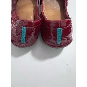Tieks Ruby Red Patent Ballet Flats 9 - Women | Color: Red | Size: 9 thumbnail 3