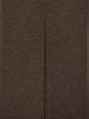 Mango MNG - NWT Brown Knit Maxi Skirt Pencil Style thumbnail 6
