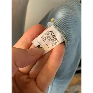 Jean jacket with print of the back size medium thumbnail 3