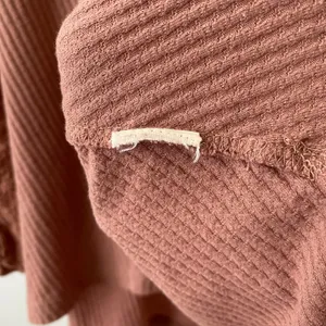 Free People‎ XS Boho Top Eyelet Bell Sleeve Waffle Knit Shabby Peasant Blouse thumbnail 6