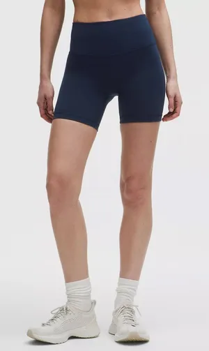 lululemon Wunder Train High-Rise Short 6" - True Navy thumbnail 1