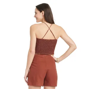 NWT A New Day Womens Apron Tank Top 89948001 Brown XL thumbnail 2