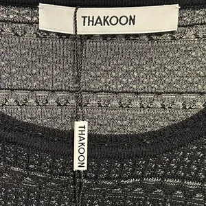 NWT Large Thakoon Black Lace Jacquard Women's Top thumbnail 4