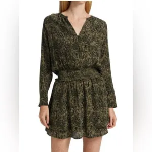 Rails Olive Long Sleeve Dress thumbnail 3
