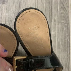 Franco Sarto Black Tan Heels; Size 9.5 Women’s thumbnail 6