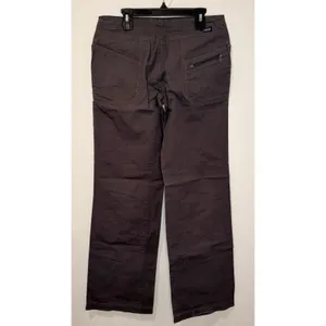 Patagonia Women's Mauve Taupe Cargo Style Pants Organic Cotton Size 4 EUC!!! thumbnail 2