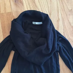 Zara Soft Black Adjustable Neck Top thumbnail 3