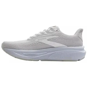 Brooks Women's Ghost 17 Running Shoes White White Grey Size 6.5 NWB No Lid thumbnail 4