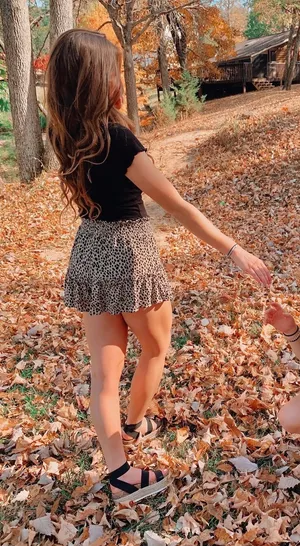 Vanilla Star Jeans Leopard Print Skort thumbnail 2