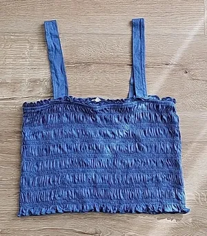 American Eagle ruched tank top! size: L thumbnail 1