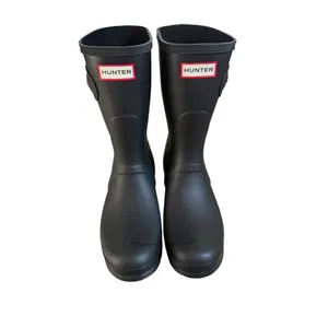 NEW Hunter Original Short Matte Rain Boot Waterproof US Size 10 thumbnail 3