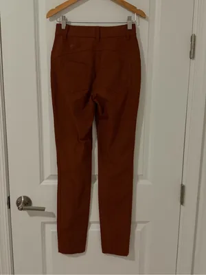 Lululemon City Sleek 5 Pocket 7/8 Pant Dark Terracotta Size 0 thumbnail 5