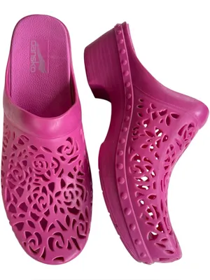 Dansko Pippa Molded Clogs Pink Size 11.5 - 12 thumbnail 1