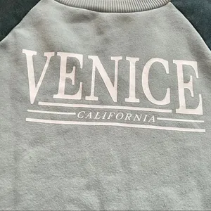 American Eagle Fleece Cinched Crew Neck Sweatshirt Women’s XS thumbnail 2