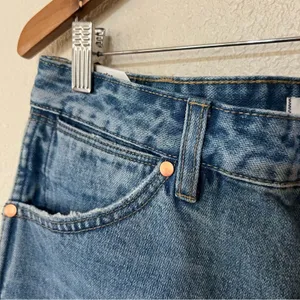 Wrangler Wild West 603 High Rise Straight Ripped Knee Jeans NEW 29 x 28 thumbnail 4