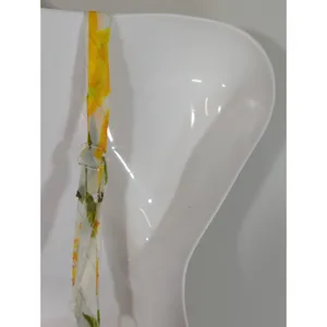Crystal Doll White &‎ Yellow Floral Belted Mini Dress SMALL NWT Cottage Prairie thumbnail 6