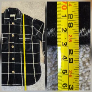 Z Supply Women’s Sz XSmall Button Up Tucker Shacket Shirt Jacket Washed Black thumbnail 11