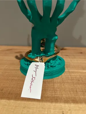 NWT Betsey Johnson Gold Witchy Bypass Bracelet thumbnail 5