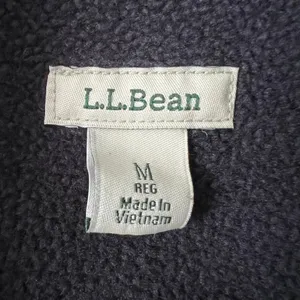 L.L.Bean Women Shacket Medium Cotton Fleece Plaid Barn Country Western Cabincore thumbnail 3