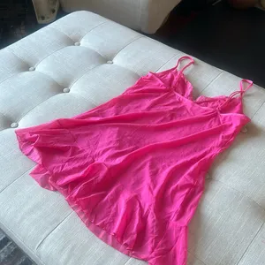 Victorias Secret Pink Mesh Mini Slip Dress Size Medium‎ thumbnail 6