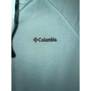 Columbia Womens Mint Green Full Zip Hoodie Activewear M Hiking Lightweight thumbnail 2