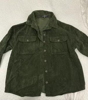 Velvet Heart Army Green Corduroy Jacket thumbnail 4