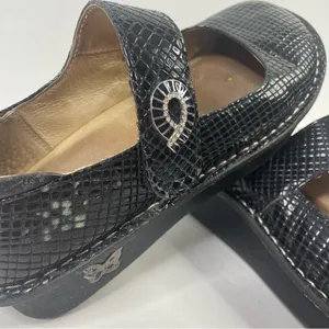 Alegria Paloma Jazzy Black Leather Shoes thumbnail 4