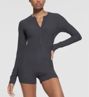 SKIMS Soft Lounge Henley Onesie S thumbnail 1