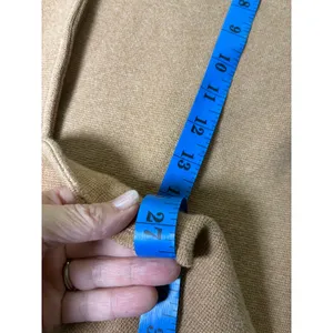 Crew Camel Cotton Sweater Blazer Patch Pockets Women's M Tan Size M thumbnail 9