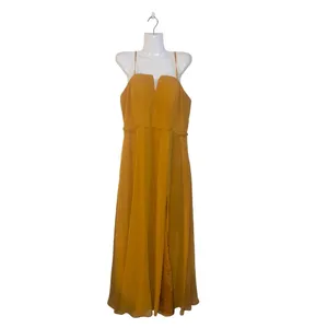 AZAZIE Formal Evening Gown Dress V-Neckline Slit Bridesmaid Prom Wedding SZ 12 thumbnail 2