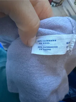 Leifsdottir Lilac Bow Cap Sleeve Cashmere Sweater thumbnail 4