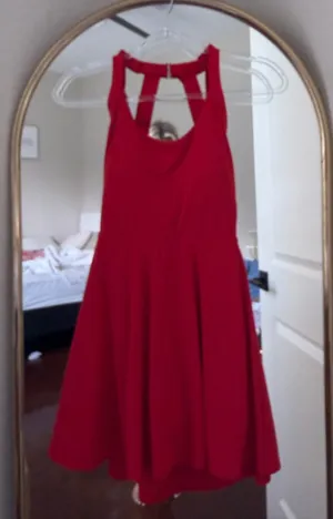 Amazon Dress athletic red thumbnail 1