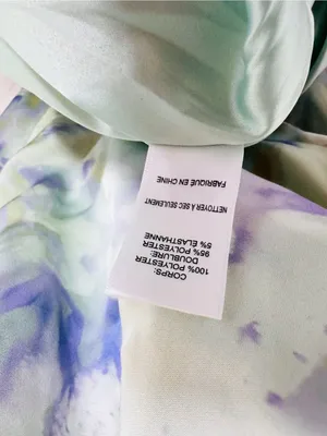 ASTR the Label Elynor Watercolor Halter Maxi Dress Medium Pastel Wedding Guest thumbnail 11
