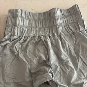 Gray free people movement way home shorts thumbnail 1