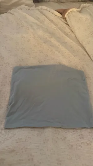 Cotton in tube top Blue Size M thumbnail 2