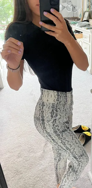 Snake Pants Black thumbnail 1