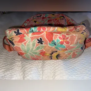 Vera Bradley Floral Cotton Quilted Women's Backpack AS IS thumbnail 8