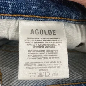 Agolde Nico High Rise Slim Fit Jeans distressed in Cycle wash size 29 thumbnail 10