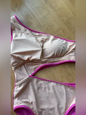 J. Crew Cutout One-Shoulder One-Piece Swimsuit, Fuchsia, Size Large thumbnail 12