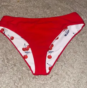 reversable cherry bikini bottoms thumbnail 2