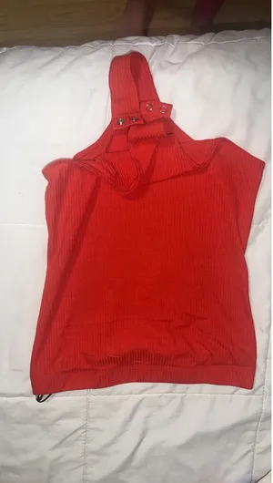 Double Zero Strapless Bodysuit red thumbnail 2