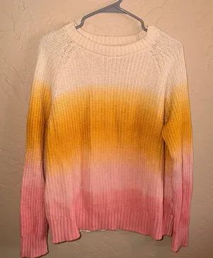 American Eagle Ombre Knit Sweater thumbnail 1